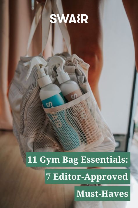 11 Gym Bag Essentials: 7 Editor-Approved Must-Haves

#sweatthenswair #sweatytoready #sweatyhair #beachlife #summervibes #vacation #holidays #SWAIR #ShowerlessShampoo #CleanHairRevolution Pack My Gym Bag, Gym Shower Bag, Gym Bag Essentials Mens, Gym Bag Essentials List, Workout Bag Essentials, Gym Bag Essentials Women, Gym Showers, Gym Bag Essentials, Gym Kit