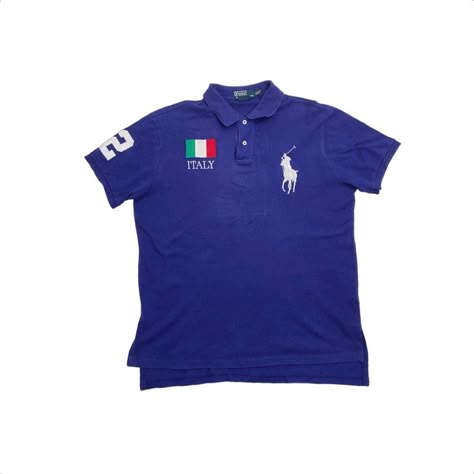 Vintage Polo Ralph Lauren Italian T Shirt Ralph Lauren Relaxed Fit Summer T-shirt, 2000s Men, Ralph Lauren Menswear, Vintage Polo Shirt, Ralph Lauren Polo Shirt, Ralph Lauren Summer Polo T-shirt, Ralph Lauren Vintage, Italian Designers, Ralph Lauren Summer Polo Collar T-shirt