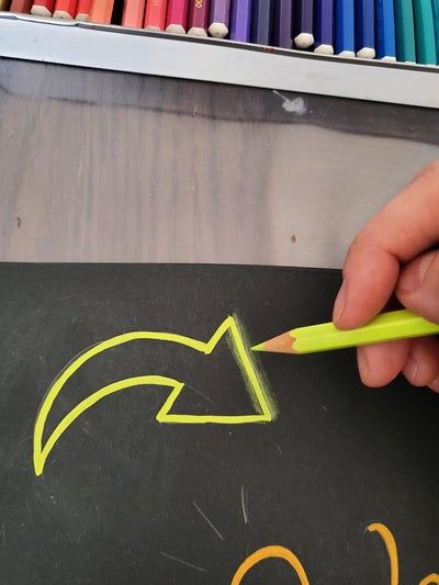 How to Draw a Neon Glow Effect : 5 Steps (with Pictures) - Instructables Drawing Glowing Effect, How To Make Glow Effect Drawing, How To Draw A Neon Sign Effect, How To Paint Neon Sign Effect, Draw Neon Effect, How To Paint Neon Effect, Neon Drawings, Neon Light Art, Glow Effect