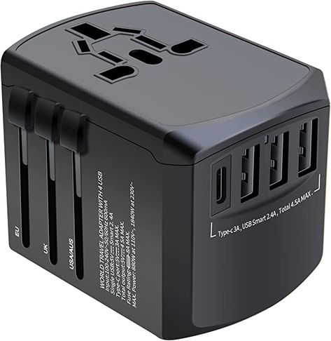 International Travel Adapter, Universal Plug Adapter, Universal Travel Adapter, Best Travel Gifts, Universal Adapter, Travel Adapter, Plug Socket, Power Plug, Adapter Plug