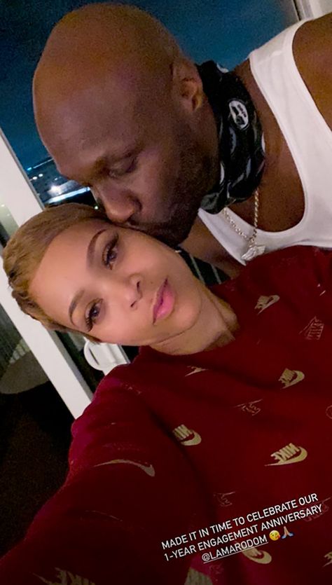 Sabrina Parr Wears Engagement Ring in Photo with Lamar Odom as She Says They're 'Back Together' Lamar Odom, Thanksgiving Photos, Basketball Star, She Said, Engagement Celebration, Getting Engaged, Time To Celebrate, Nba Players, Reality Show