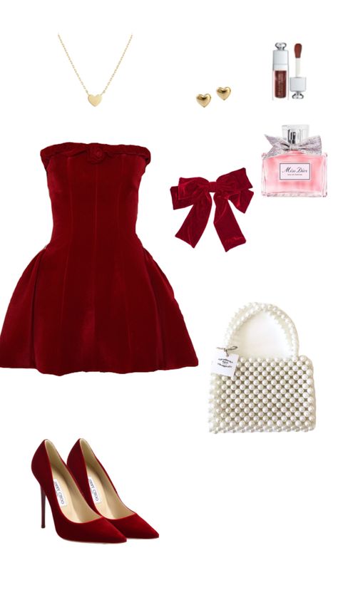 #valentinesdayfit Christmas Party Outfit, Looks Party, Elegante Casual, Christmas Outfits, Mode Inspo, Looks Chic, Cute Everyday Outfits, Cute Simple Outfits, Really Cute Outfits