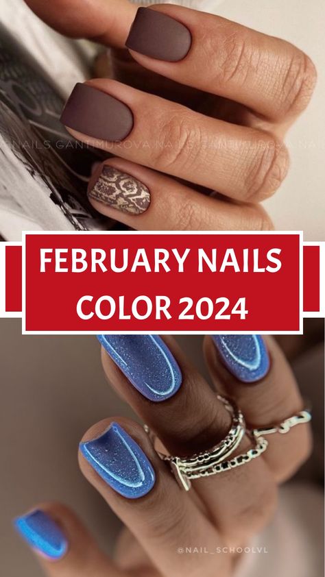 February Nails Color 2024 Monochromatic Nails, Color Trends 2024, Beach Nail Art, Simple Spring Nails, Nail Color Trends, February Nails, Spring Nail Trends, Latest Nail Trends, Spring Nail Colors