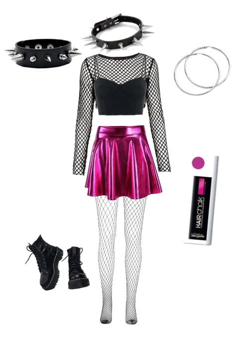 Howard Costume outfit ideas | Katherine Howard from Six the Musical Halloween costume Broadway Outfit, Cabaret Costume, Doc Marten Boots, Katherine Howard, Six The Musical, 90’s Outfits, Broadway Costumes, Halloween Idea, Doc Marten