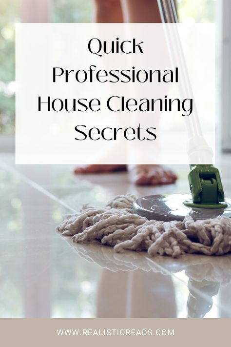 Are you overwhelmed by your seemingly never-ending list of household chores?  Well, you’re in luck! This blog post is packed with amazing house-cleaning tips and secrets that will make your life easier. Learn how to tackle your cleaning tasks in a fraction of the time and get back to doing the things you love. Read more in this blog post to see how professionals do it. Order To Clean The House, House Cleaning Tools, Professional House Cleaning Tips, Cleaning The House Aesthetic, New House Cleaning, Clean Like A Professional, House Cleaning Rates, Professional Cleaning Tips, Professional House Cleaning Checklist