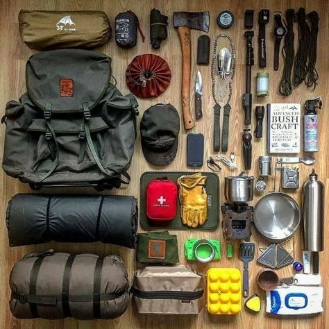 Bushcraft Backpack, Bushcraft Kit, Camping Bedarf, Outdoor Survival Gear, Bushcraft Gear, Survival Bag, Adventure Trip, Bushcraft Camping, Survival Equipment