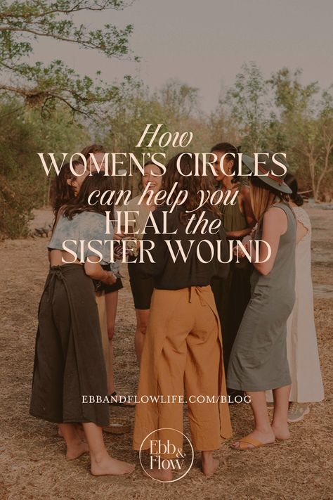 In a world that pits women against each other, the sister wound emerges—a deep-rooted pain of competition, comparison, and scarcity. 

This wound can show up as jealousy, distrust, and hesitation to connect with other women. 

But through cycle awareness and women’s circles, we can heal, creating spaces where women support and honor each other. 

Join our online women's circle to build uplifting, authentic connection and sisterhood.

 #sisterhood #healingjourney #womenscircle #feminine Womens Circle Activities, Women Circle Ideas, Women’s Circle, Sister Wound, Cycle Awareness, Sacred Sisters, Goddess Circle, Authentic Connection, Ecstatic Dance