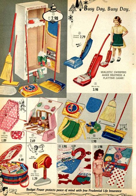 Girl Toys From the 1960s | Browse 1950s Toys by selecting a toy below 1950s School, 1950s Toys, Vintage Christmas Toys, Old Advertisements, Christmas Catalogs, Old Ads, Retro Toys, Antique Toys, Vintage Stuff