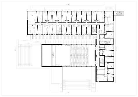 Gallery of School of Music and Arts / LTFB Studio - 26 Classroom Plan Architecture, Music School Plan, School Site Plan, Studio Plan, Classroom Planning, Plan Architecture, School Site, Art Plan, Space Music