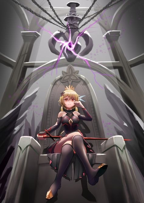 Lumine Abyss Princess, Abyss Princess Lumine, Princess Lumine, Abyss Lumine, Genshin Impact Lumine, Lumine And Aether, Revealing Outfits, Art Rules, Smart Auto