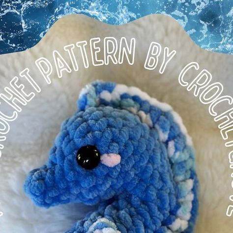 Sea Creatures Crochet Pattern Free, Crochet Ocean Animals Free Pattern, Sea Horse Crochet Pattern Free, Crochet Pocket Pals Free Pattern, Seahorse Crochet Pattern Free, Crochet Seahorse Free Pattern, Large Crochet Plushies Pattern Free, Crochet Sea Creatures Free Patterns, Sea Horse Crochet