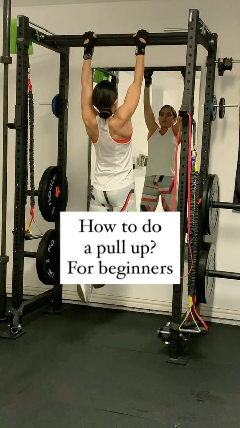 Pull up is en excellent exercise that helps strengthen multiple muscles including back, arms, shoulders and of course the core! I started with the resistance band for a few weeks until I gained enough strength to do it without it! I always challenge myself to increase the reps so that I can continue gaining strength! Band Exercises, Challenge Me, The Resistance, Resistance Band, Delicious Healthy Recipes, Fit Mom, Pull Up, Pull Ups, Get Fit