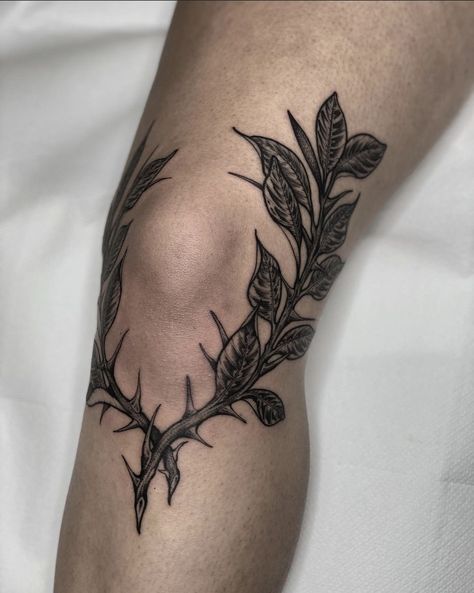 Upper Leg Tattoos, Knee Tattoos, Elbow Tattoos, Bad Tattoos, Knee Tattoo, Up Tattoos, Black Ink Tattoos, Feminine Tattoos, Dope Tattoos