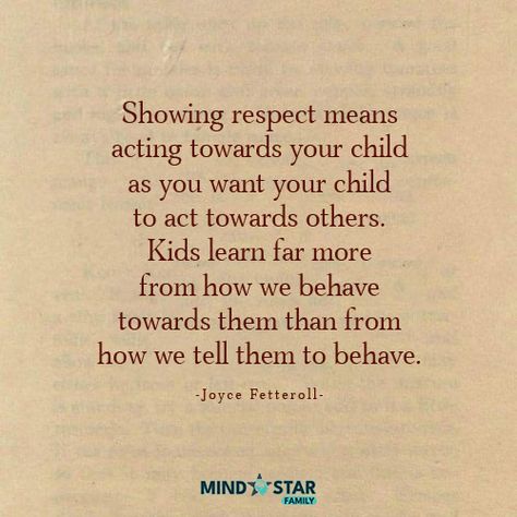 Disrespectful Kids, Respect Meaning, Kids Mirror, Respect Your Parents, Kids Mirrors, No Respect, Showing Respect, Respect Quotes, Actions Speak Louder Than Words