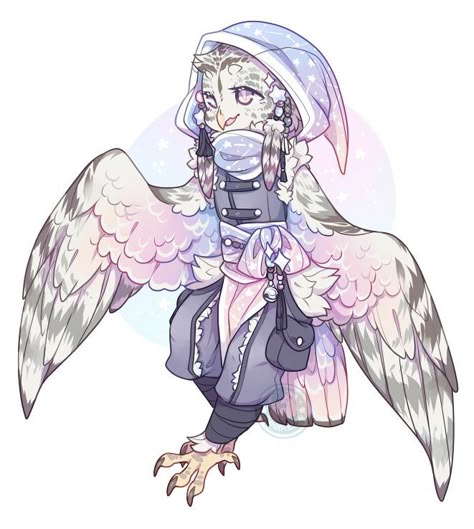 Bird People, Dnd Art, Mythical Creatures Art, Creature Concept Art, 판타지 아트, Creature Concept, Dnd Characters, Creature Design, Art Plastique