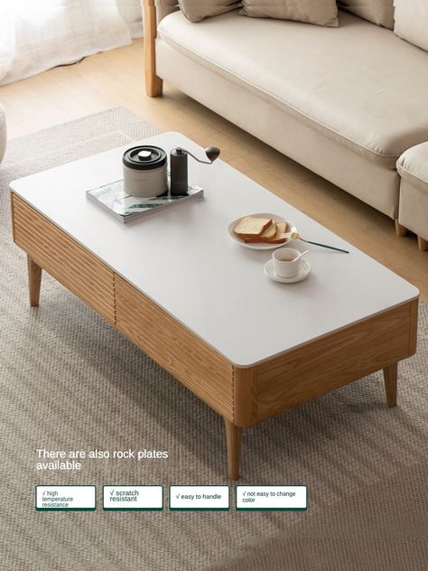 DIY storage coffee table