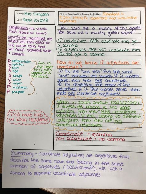 How I use Cornell Notes Effectively in my Laguage Arts Classroom - Teacher Mom 101 Lesson Notes Ideas, Language Arts Notes, Cornell Doodle Notes, Cornell Notes For Elementary, Cornell Note Taking, Cornell Note Taking Method, Cornell Notetaking Method, Example Of Cornell Notes, School Improvement Plan