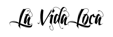 Livin La Vida Loca Tattoo, Mi Vida Loca Tattoo, Loca Tattoo, Dope Words, Fire Tattoo, Chicano Art, Tattoo Lettering, Photo Idea, Body Tattoos