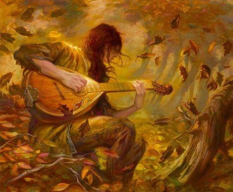 Donato Giancola, Kingkiller Chronicles, The Kingkiller Chronicles, Patrick Rothfuss, Blind Girl, Anniversary Art, Concept Art World, Dragon Blood, Hieronymus Bosch