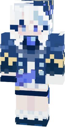 Furina | Nova Skin Minecraft Pirate Skin, Minecraft Skins Blue, Vampire Pirate, Skin Minecraft, Nova Skin, Nova Skin Gallery, Minecraft Skin, Minecraft Skins, Editing Pictures