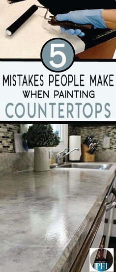 Kitchen Remodel Countertops, Painting Countertops, Kitchen Countertop Materials, Home Remodeling Diy, Kitchen Redo, Kitchen Makeover, Diy Home Improvement, Counter Top, Remodeling Projects