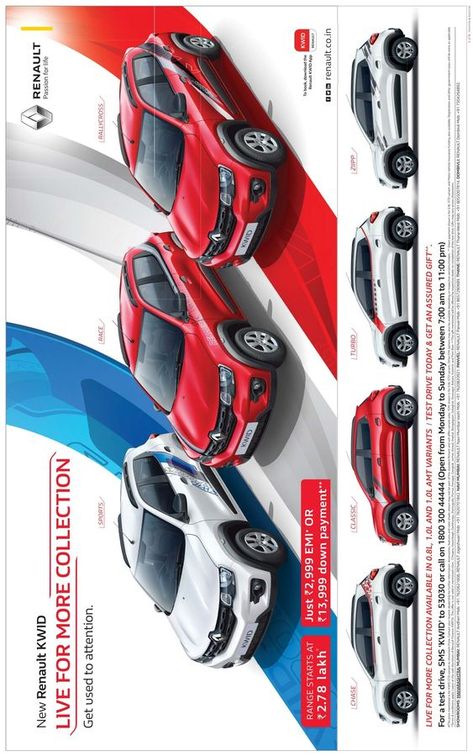 Car Print Ads, Car Advertisement, Graphic Design Cv, New Renault, Car Banner, Car Advertising Design, Automobile Advertising, Bike Poster, Ad Car