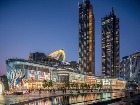 ICONSIAM, Bangkok, Thailand | Projects | Benoy Erawan Museum, Luxurious Shopping, Bangkok Itinerary, Chao Phraya River, Samut Prakan, Mall Facade, Shopping Mall Design, Presentation Board Design, Cladding Design