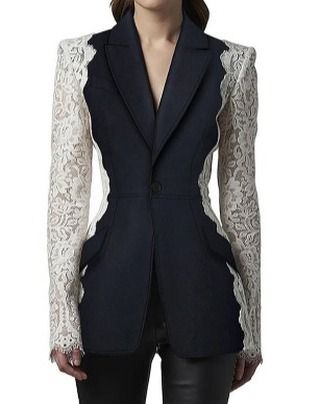 Fashion Women's Blazer New Fashion Notched Lace Long Sleeve Contrast Suit Jackets Female Autumn 2024 https://www.yafaprograms.shop/products/deat-fashion-womens-blazer-new-fashion-notched-lace-patchwork-long-sleeve-contrast-suit-jackets-female-autumn-2024-17a1298?utm_source=copyToPasteBoard&utm_medium=product-links&utm_content=web Slim Fit Blazer, Lace Blazer, Straight Clothes, Play Button, Chic Vibes, Slim Fit Blazers, Abaya Designs, Lace Patchwork, Cozy Chic