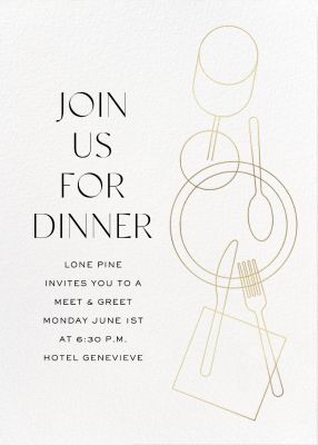 Business & Corporate Dinner Invitations | Send Online & RSVP Tracking Formal Dinner Invitation Design, Formal Dinner Invitation, Company Opening Invitation Card, Gala Dinner Invitation, Corporate Dinner Invitation, Events Branding, Business Dinner, Corporate Dinner, Dinner Invitation Template