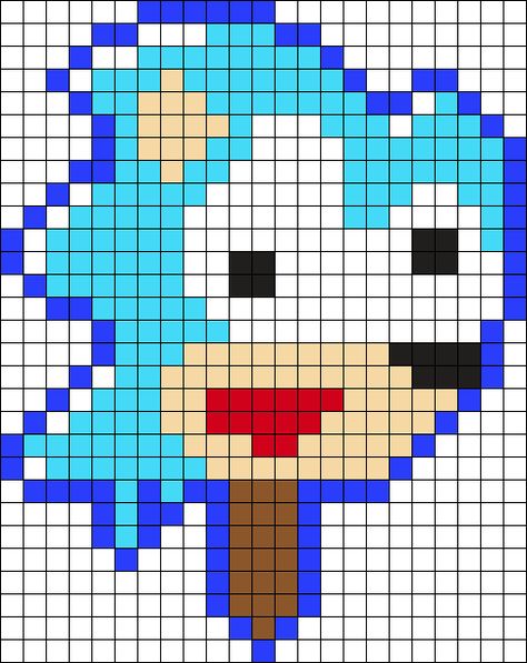 Sonic Popsicle Perler Bead Pattern | Bead Sprites | Characters Fuse Bead Patterns Sonic Popsicle, Kandi Cuffs, Diy Kandi Bracelets, Pixel Beads, Fuse Bead Patterns, Pony Bead Patterns, Pattern Maker, Kandi Patterns, Pixel Art Characters