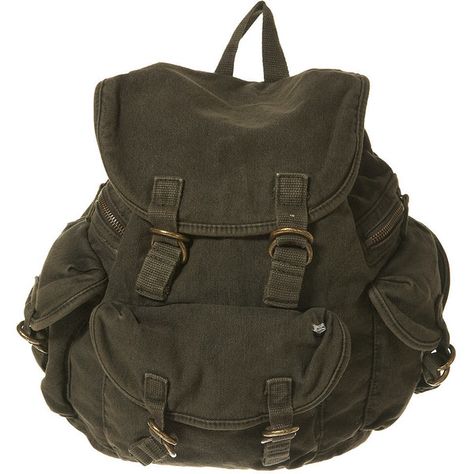 Canvas Multi Pocket Backpack ($70) ❤ liked on Polyvore featuring bags, backpacks, accessories, fillers, women, padded backpack, multi pocket bag, canvas rucksack, multi pocket backpack and multiple pocket backpack Mochila Grunge, Anting Manik, Harry Clarke, Multi Pocket Bag, Backpacks Accessories, Padded Bag, 일본 패션, Canvas Rucksack, Anak Manja