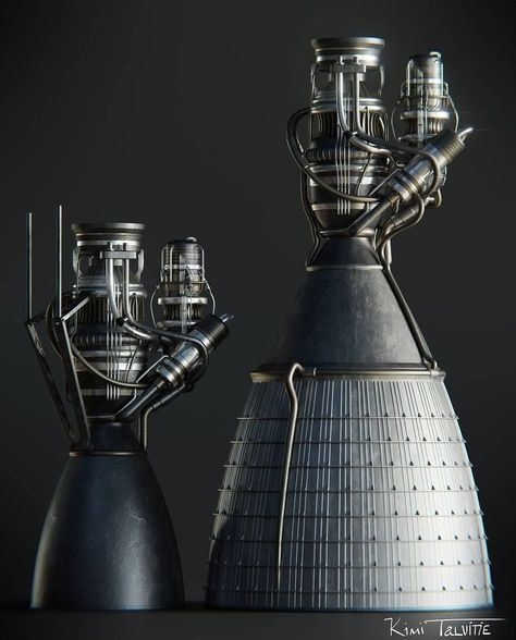 rockets, space and science🌌 on Instagram: “Comparison between SpaceX's two largest engines, Merlin 1D and their brand new Raptor engine! Incredible how they simplified Raptor the…” Raptor Engine, Rocket Motor, Spacex Rocket, Rocket Design, Mechanical Engineering Design, Rocket Engine, Spaceship Concept, Drone Technology, One Small Step