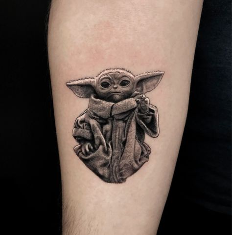 Baby Yoda Tattoo, Yoda Tattoo, Pulse Tattoo, Mandalorian Tattoo, Salvation Tattoo, Surreal Tattoo, Heart Tattoo Designs, Star Wars Tattoo, Dream Tattoos