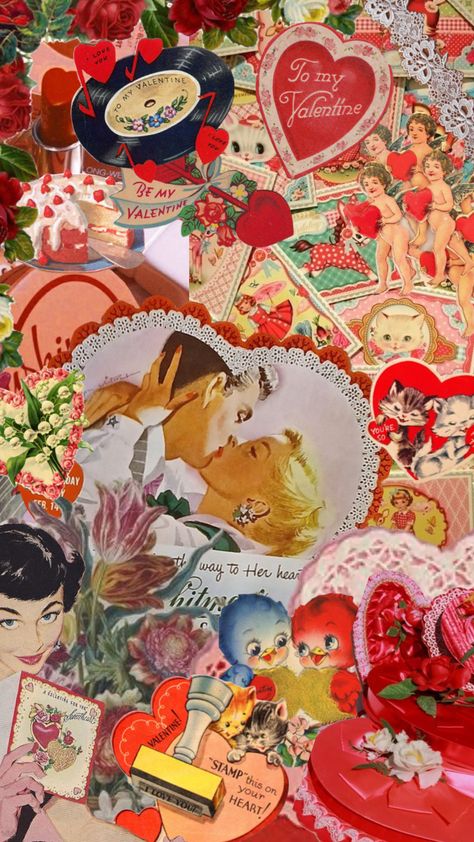 Vintage Valentine Aesthetic, Vintage Valentine’s Day Aesthetic, Valentines Retro Aesthetic, Retro Valentines Wallpaper, Vintage Valentines Wallpaper, Vintage Valentine’s Day Wallpaper, Valentines Day Aesthetic Vintage Pink, 80s Valentines, Grunge Valentines Aesthetic Wallpaper