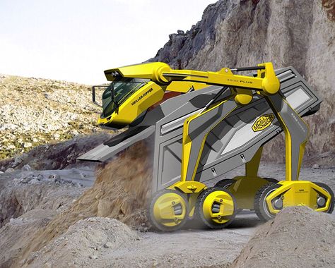 Heavy Equipment For Sale, Amazing Inventions, Mahindra Tractor, Caterpillar Equipment, Future Trucks, Tractors For Sale, Armored Truck, Heavy Construction Equipment, Construction Vehicle