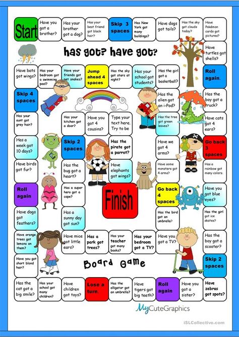 Esl Board Games, Speaking Games, Grammar Games, Printable Board Games, English Exercises, English Games, Speaking Activities, English Activities, English Tips