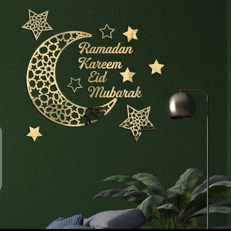 Ramadan Kareem Wall Decorations Acrylic Mirror Dm for order and queries Acrylic Mirror, Wall Decorations, Ramadan Kareem, Eid Mubarak, Ramadan, Wall Decor, Mirror, Wall, On Instagram