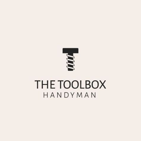 Handyman Logo, Cool Logo, Free Graphic Design, Tool Box, Logo Templates, Logo Branding, Logo Design, Branding, Graphic Design