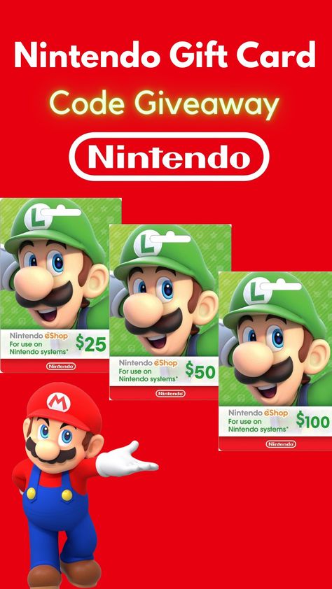 Nintendo Gift Card Hack 2023 Free Eshop Codes, Nintendo Gift Card, Win Gift Card, Nintendo Eshop, Roblox Gifts, Amazon Gift Card Free, Gift Card Generator, Gift Card Balance, Gift Card Giveaway