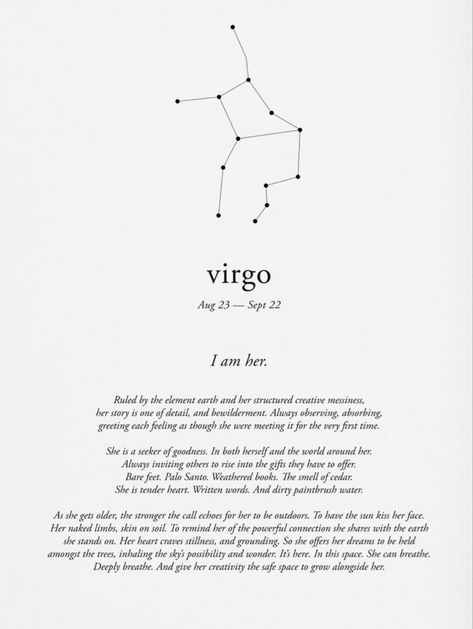 Virgo Tattoo Aesthetic, Virgo Journal Ideas, Virgin Tattoo Horoscope, Tattoo For Virgo, Virgo Tatoos, Unique Virgo Tattoo Ideas, Virgo Journal, Virgo Tattoo Ideas, Tattoo Virgo