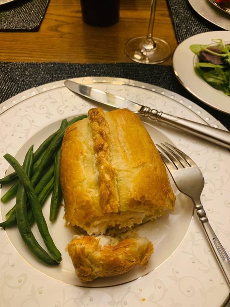 Chicken Alouette Recipe, Alouette Chicken Recipe, Puff Pastry Chicken, Southern Living Magazine, Xmas 2024, Holiday Dinners, Puff Pastry Sheets, Pork Pie, Pastry Sheets