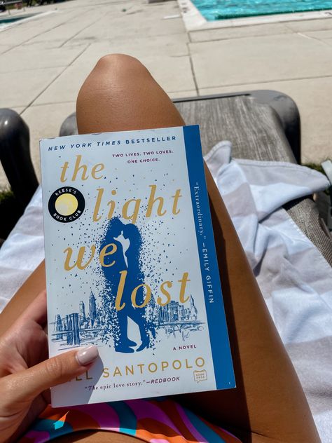 the light we lost by jill santopolo #books #bookrecommendation #amazon #amazonbooks #booksofpinterest #pinterestbooks #reading #2023books #whattoread #lovestory #lovebooks #romancenovels #aesthetic #summervibes #summerfeed The Light We Lost Aesthetic, Lights Out Navessa Allen Book Aesthetic, All The Light We Cannot See Book Aesthetic, The Light We Lost Book Aesthetic, This Is How You Lost Me Book, Emily Giffin Books, The Night We Lost Him Book, The Light We Lost Book, Emily Giffin