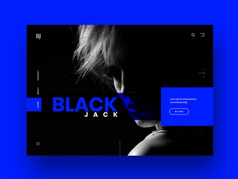 Dark edgy bold and simple website design Black Website, Blue Website, Simple Website Design, Unique Web Design, Website Banner Design, Banner Design Layout, Banner Design Inspiration, Freelance Web Design, Sports Website