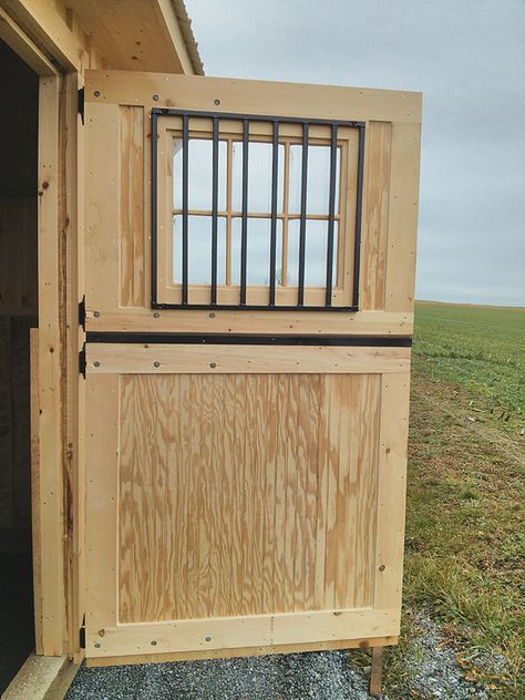 How to Build Wooden Dutch Door | Free Dutch Door Plans Horse Barn Doors, Dutch Doors Diy, Horse Stalls Doors, Small Horse Barns, Exterior Barn Doors, Diy Horse Barn, Dutch Doors, Stall Door, Barn Stalls