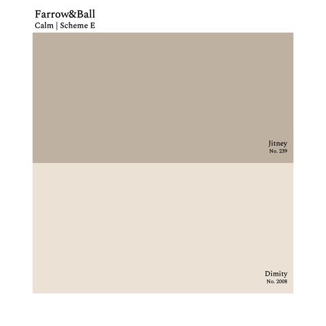 Farrow And Ball Beige Paint Colors, Beige Farrow And Ball Paint Colors, Farrow And Ball Color Schemes, Farrow And Ball Greige, Farrow And Ball Sand, Jitney 293 Farrow And Ball, Jitney Farrow Ball, Jitney Bedroom, Dimity Farrow And Ball Living Rooms