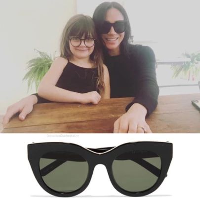 Meghan wearing Le Specs Air heart sunglasses http://liketk.it/39OrI #liketkit @liketoknow.it #LTKstyletip #glasses #home Le Specs Air Heart Sunglasses, The Tig, Heart Sunglasses, Le Specs, Meghan Markle, Kate Middleton, Cambridge, Square Sunglass, Sunglasses