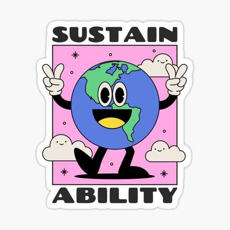 If you like cool sustanability stickers take a look at this one and more on Redbubble... #sustainability #sustainable #environment #sticker #earthday More Love, Love Stickers, Nice Design, Fridge Magnets, Sustainability, Vinyl Decal Stickers, Vinyl Decal, Magnets, Cool Designs