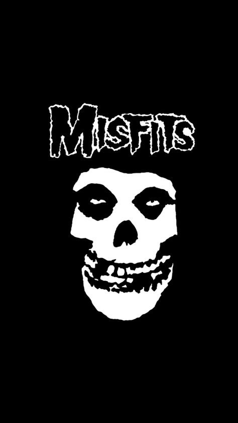 The Misfits Misfits Wallpaper, Misfits Band Art, Misfits Poster, Misfits Tattoo, Misfits Logo, Crimson Ghost, Misfits Band, Punk Wallpaper, Iphone Music