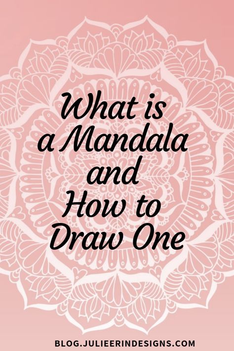 How To Draw A Mandala Step By Step, Mandala Meaning, Meditative Drawing, Mandala For Beginners, Draw A Mandala, What Is A Mandala, Creative Arts Therapy, Easy Mandala, Mandala Meditation