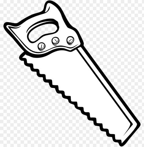 saw clip art at clipart - saw clip art Hand Saw Drawing, Hand Saw Tattoo, Saw Drawing, Preschool Counting Worksheets, Hammerhead Shark Tattoo, Traditional Tattoo Flash Art, Fret Saw, Preschool Counting, Counting Worksheets